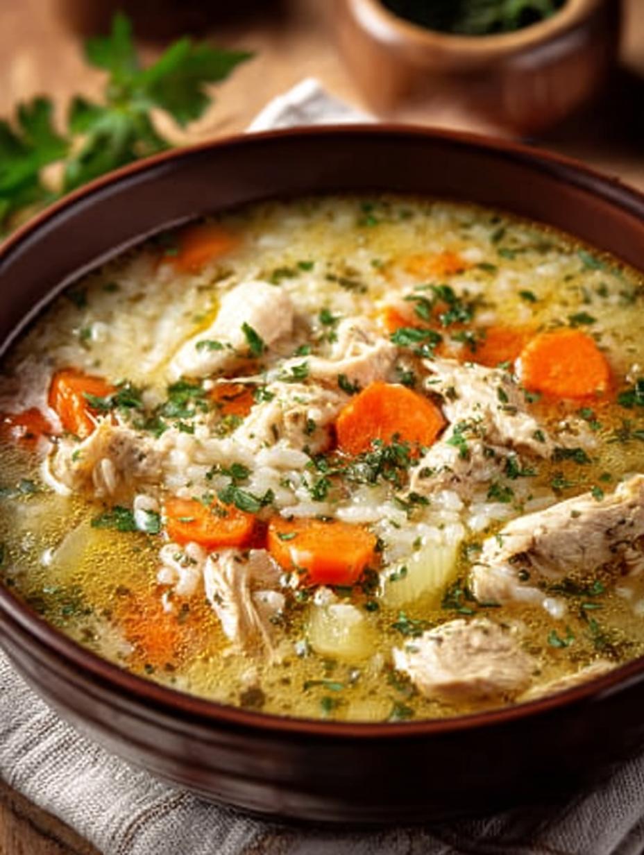 Chicken Rice Soup You Will Love for Dinner - Chicken Rice Soup You - main visual representation