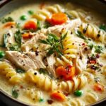 Creamy Chicken Pasta Soup