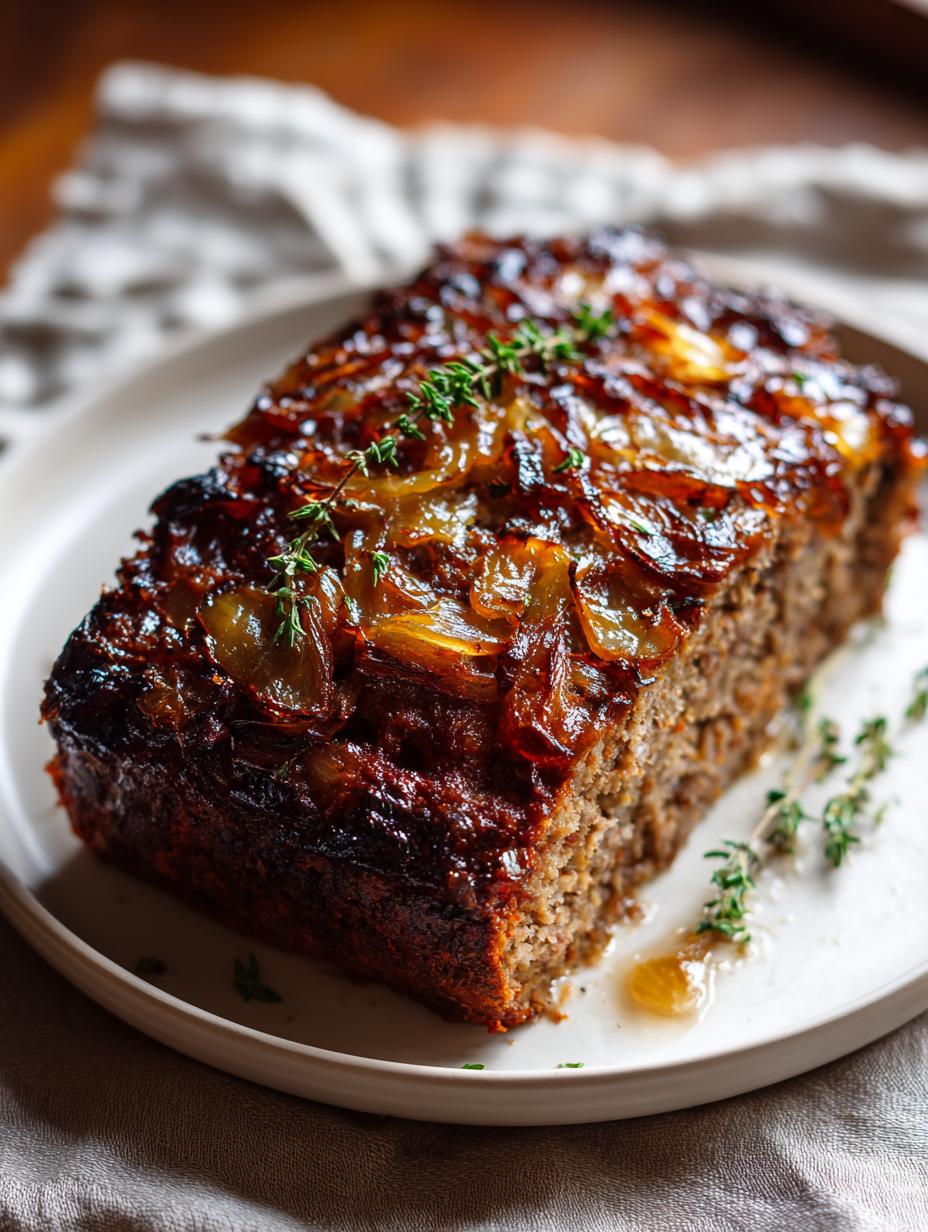 Delicious French Onion Meatloaf Recipe for Comforting Nights - French Onion Meatloaf - additional detail
