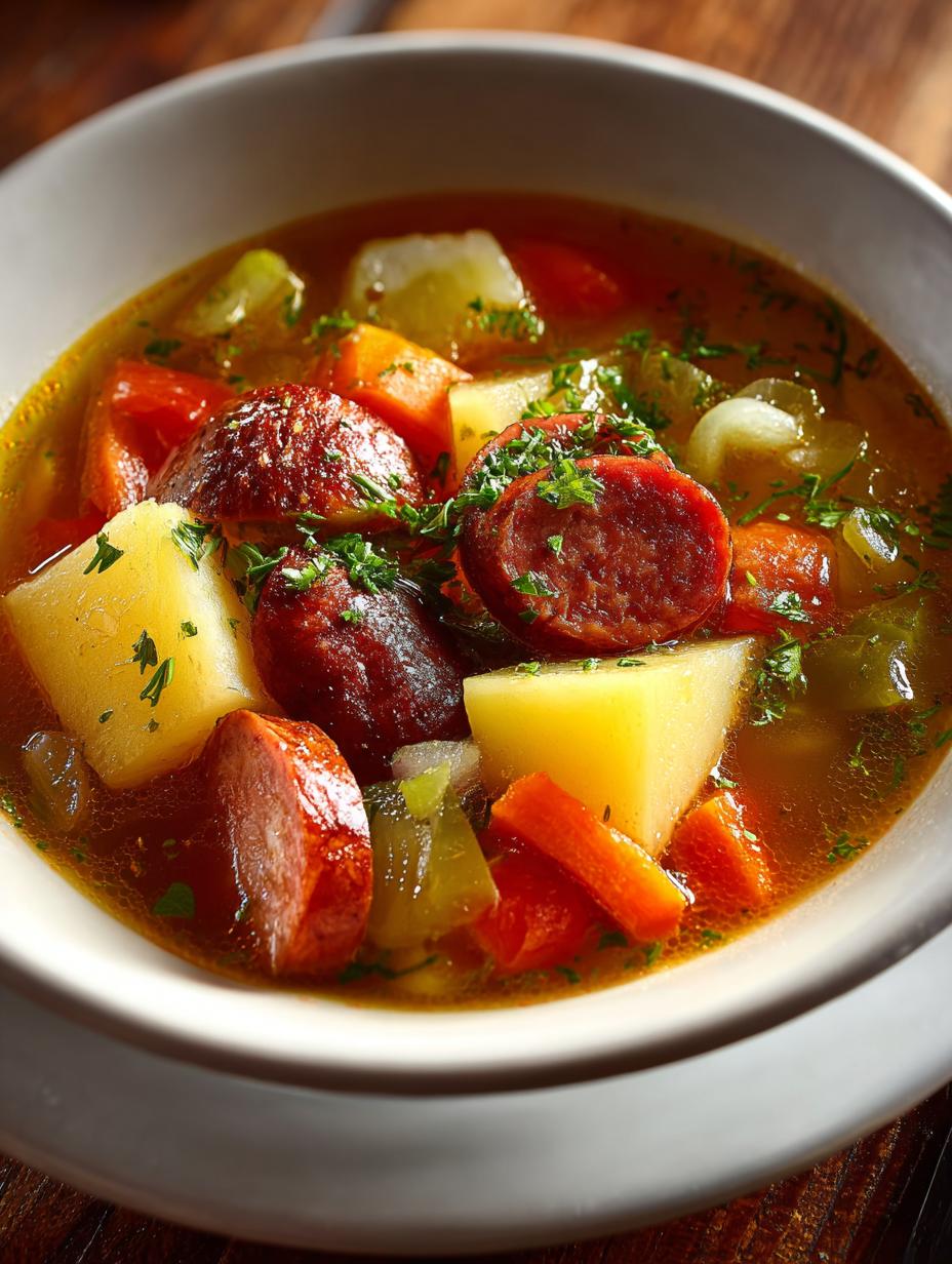 Kielbasa Soup with Potatoes: 7 Hearty Comfort Recipes - Kielbasa Soup with Potatoes - additional detail