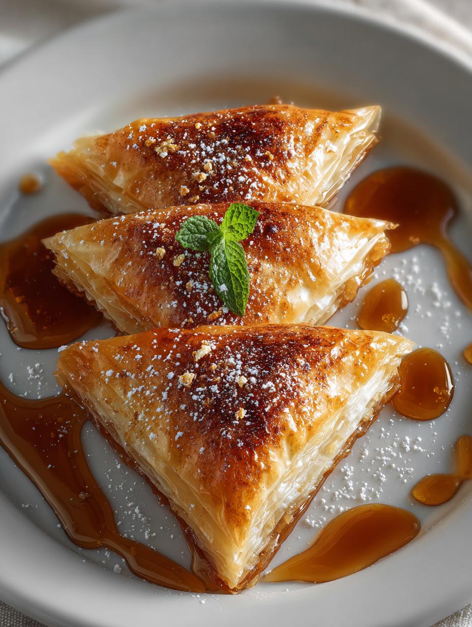 Mini Galaktoboureko Trangles