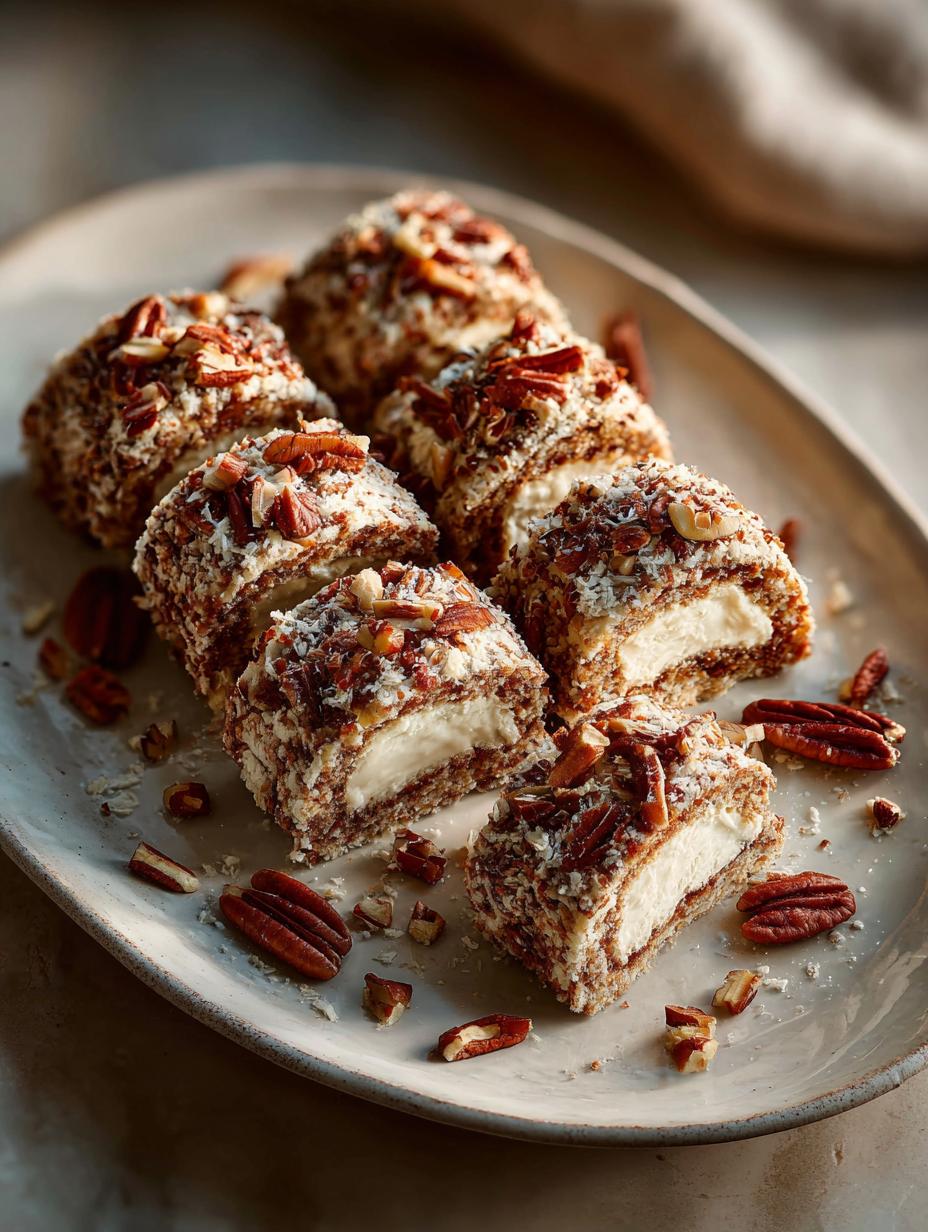 Old Fashioned Pecan Logs: 7 Sweet Nostalgic Treats - Old Fashioned Pecan Logs - additional detail